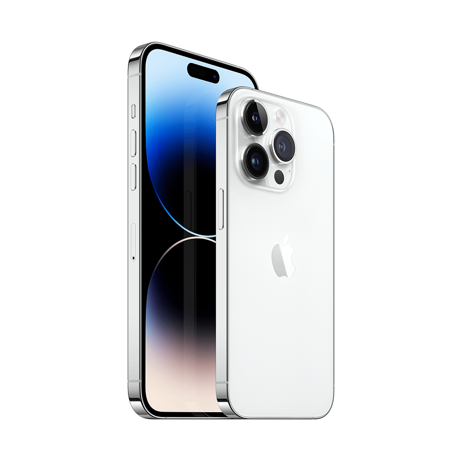 Iphone 14 Promax trắng mặt trước và mặt sau
