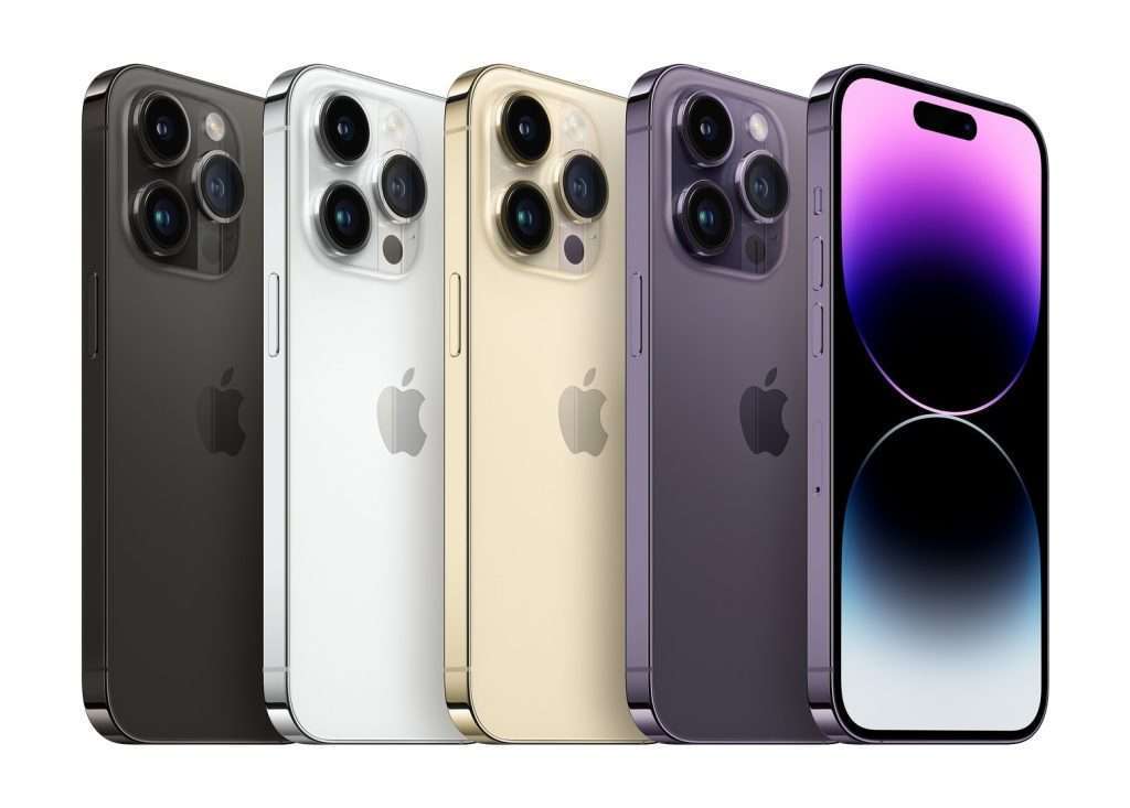 iPhone 14 Promax 4 màu mặt sau