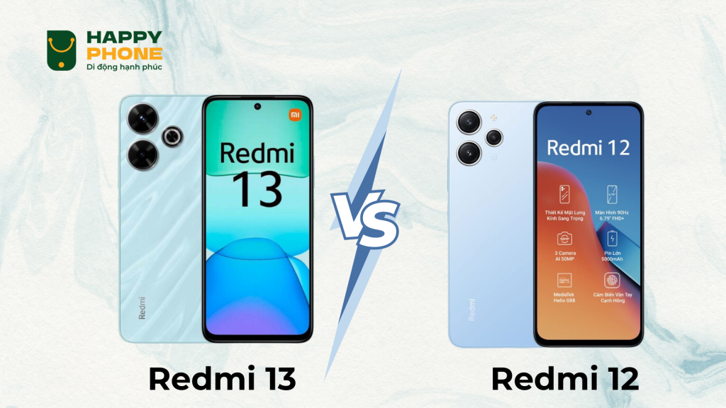 So sánh Redmi 13 và Redmi 12