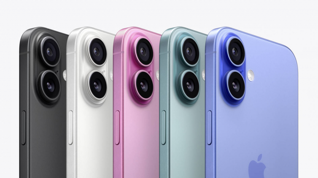 Nhiều phiên bản màu sắc trên iPhone 16 & 16 Plus